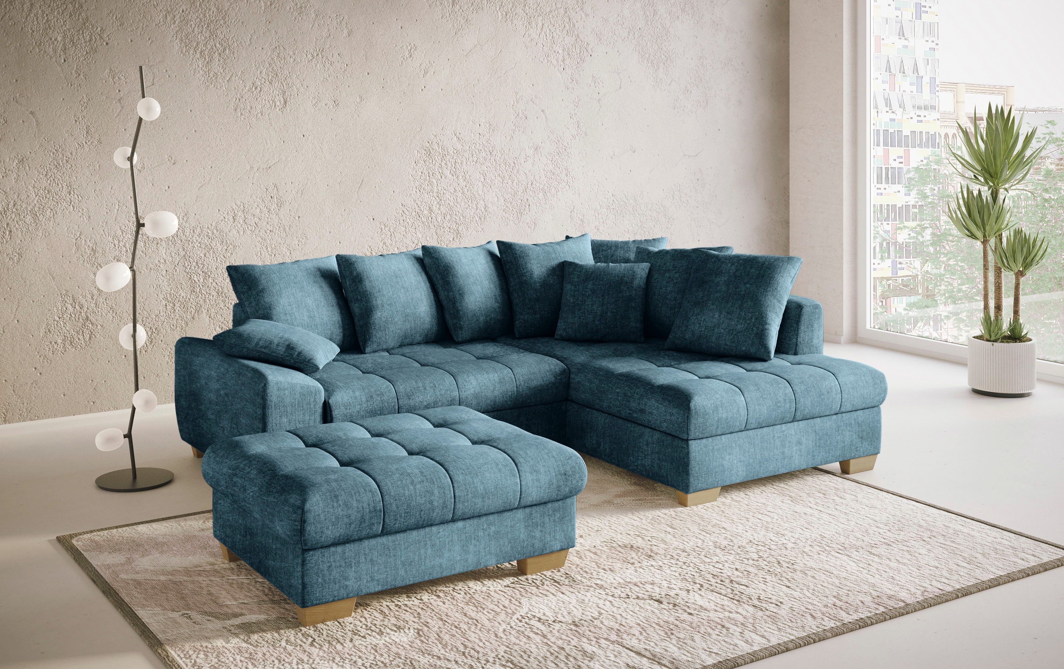 Mr. Couch Hocker "Nikita II" Kaltschaumpolsterung, bis 140 kg belastbar, pa günstig online kaufen