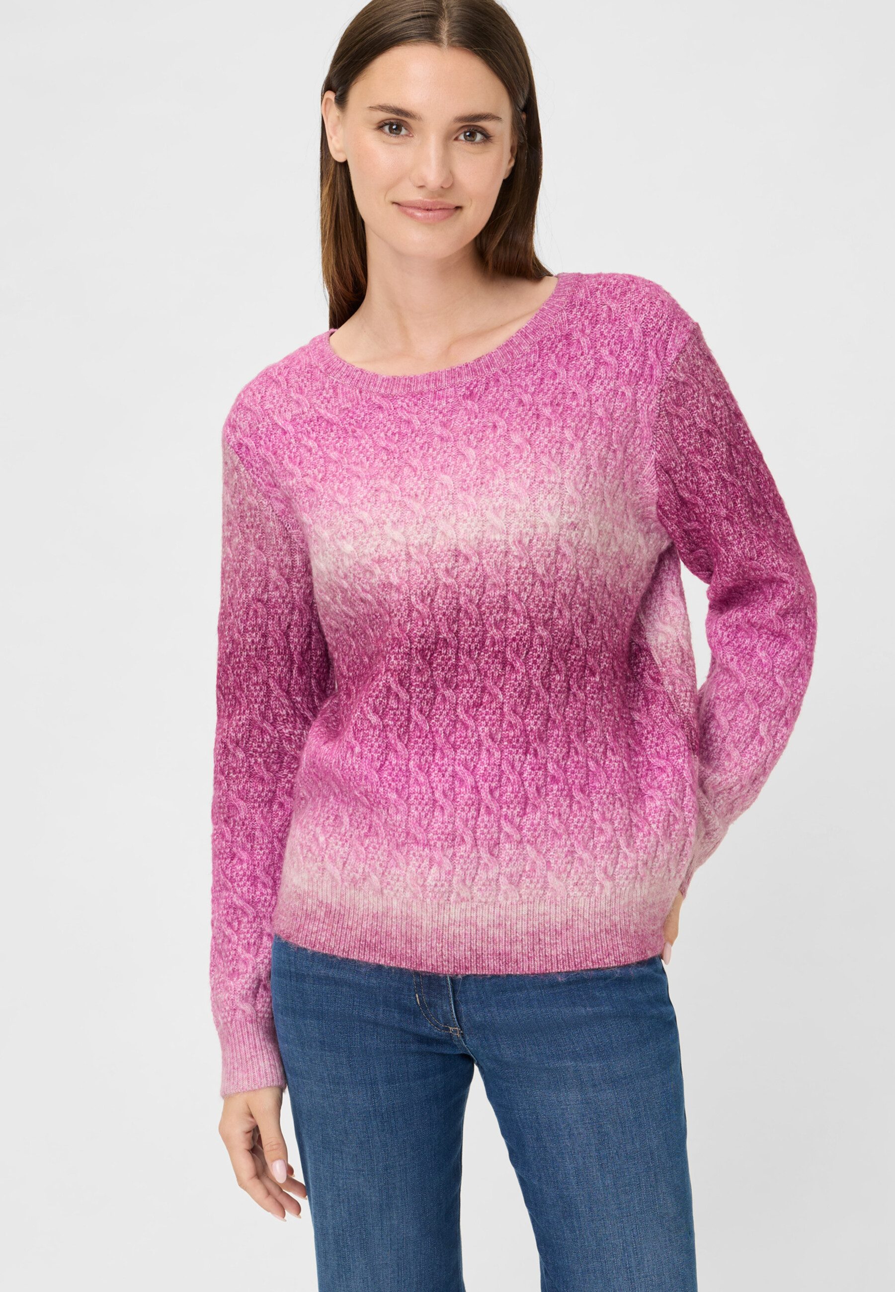 Olsen Strickpullover mit Allover-Muster