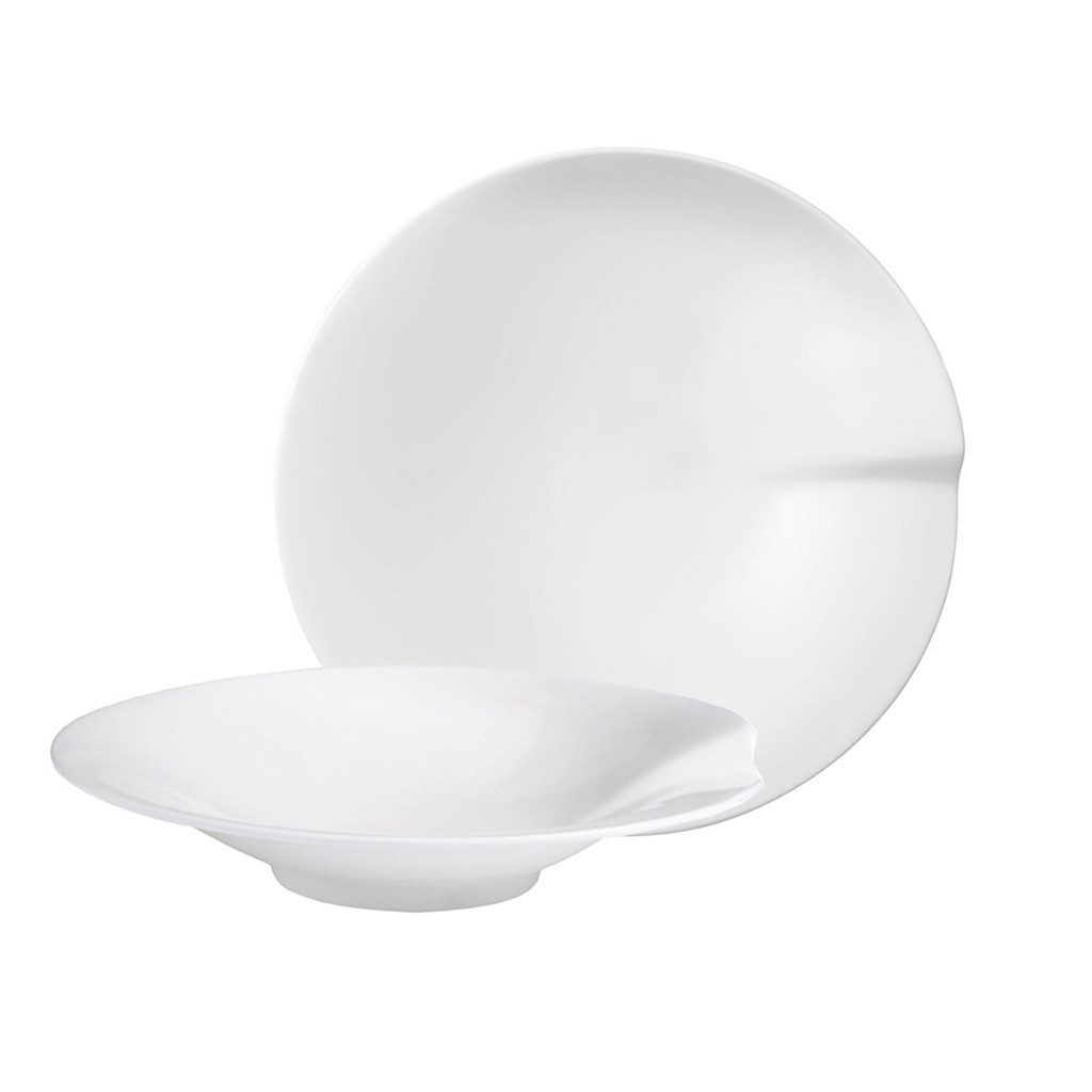 Villeroy & Boch Pastateller Pasta Passion Pastateller L Set 2 Stück 30,5cm, (2 St), Premium Porcelain, mikrow.- & spülm.sicher, Made in Germany