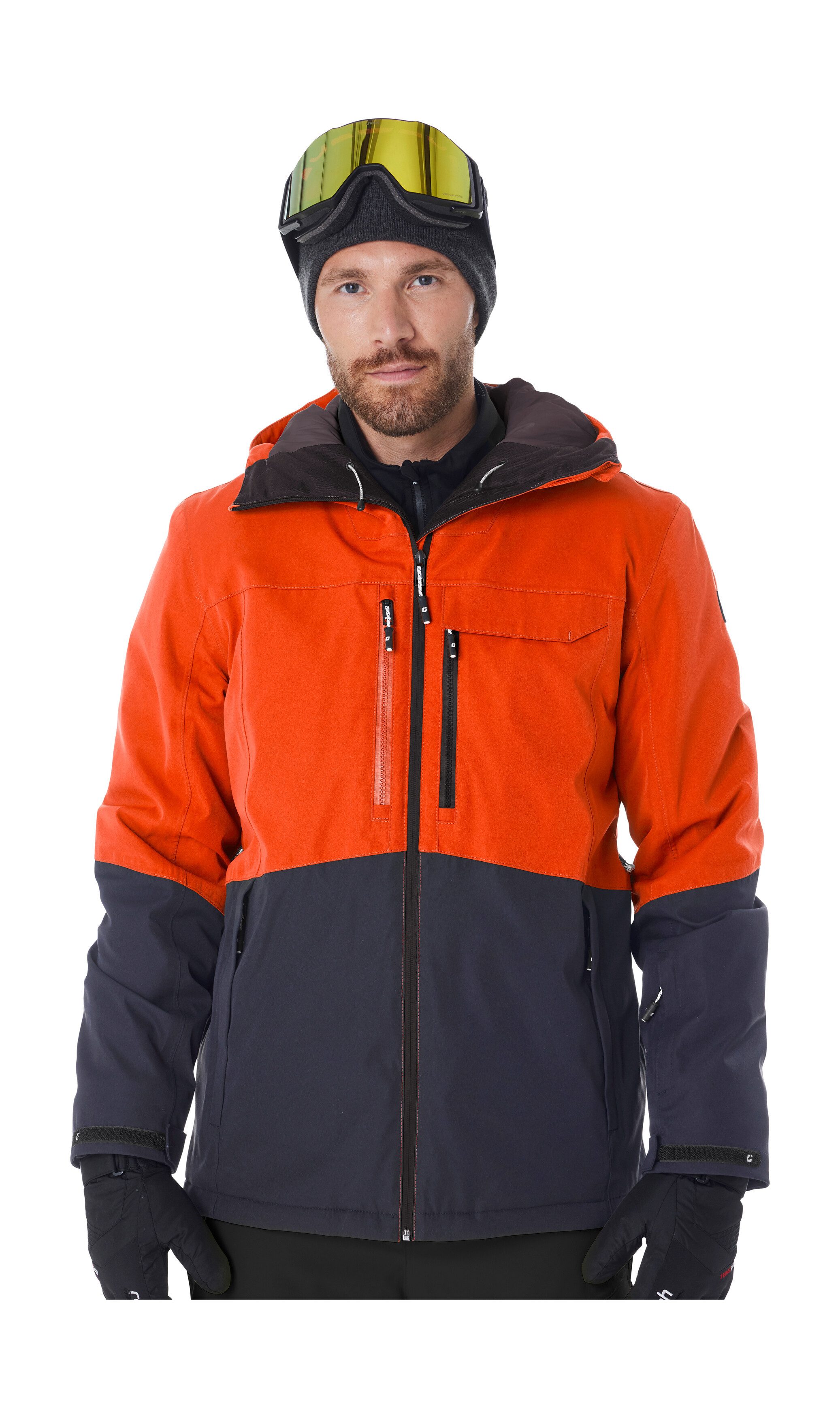Killtec Skijacke KSW 280 MN SKI JCKT Wasserdichte Herrenjacke mit Schneefang, atmungsaktiv und PFAS-frei