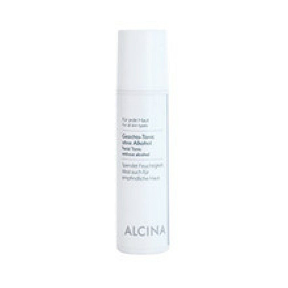 ALCINA Alcina Gesichts-Reinigungsmilch Gesichtswasser Alkohol 200 ml ohne