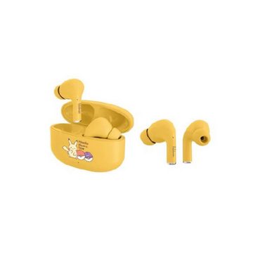 OTL Pokémon Pikachu Bluetooth 5.1 Kinder-Kopfhörer mit Ladebox Bluetooth-Kopfhörer (Google Assistant, Siri, Alexa, Voice Assistant, Bluetooth, Bluetooth, True Wireless, Hochwertiger Sound, Leichtes Gewicht)