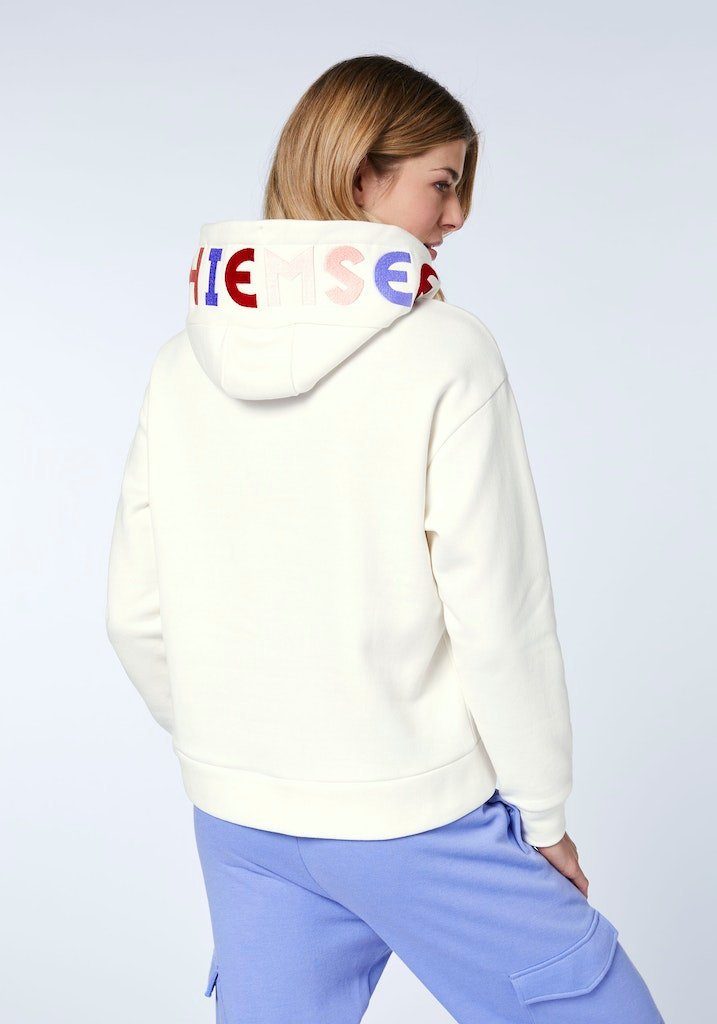 Chiemsee Sweatshirt Women White Comfort Fit Sweatshirt, Star (1-tlg)