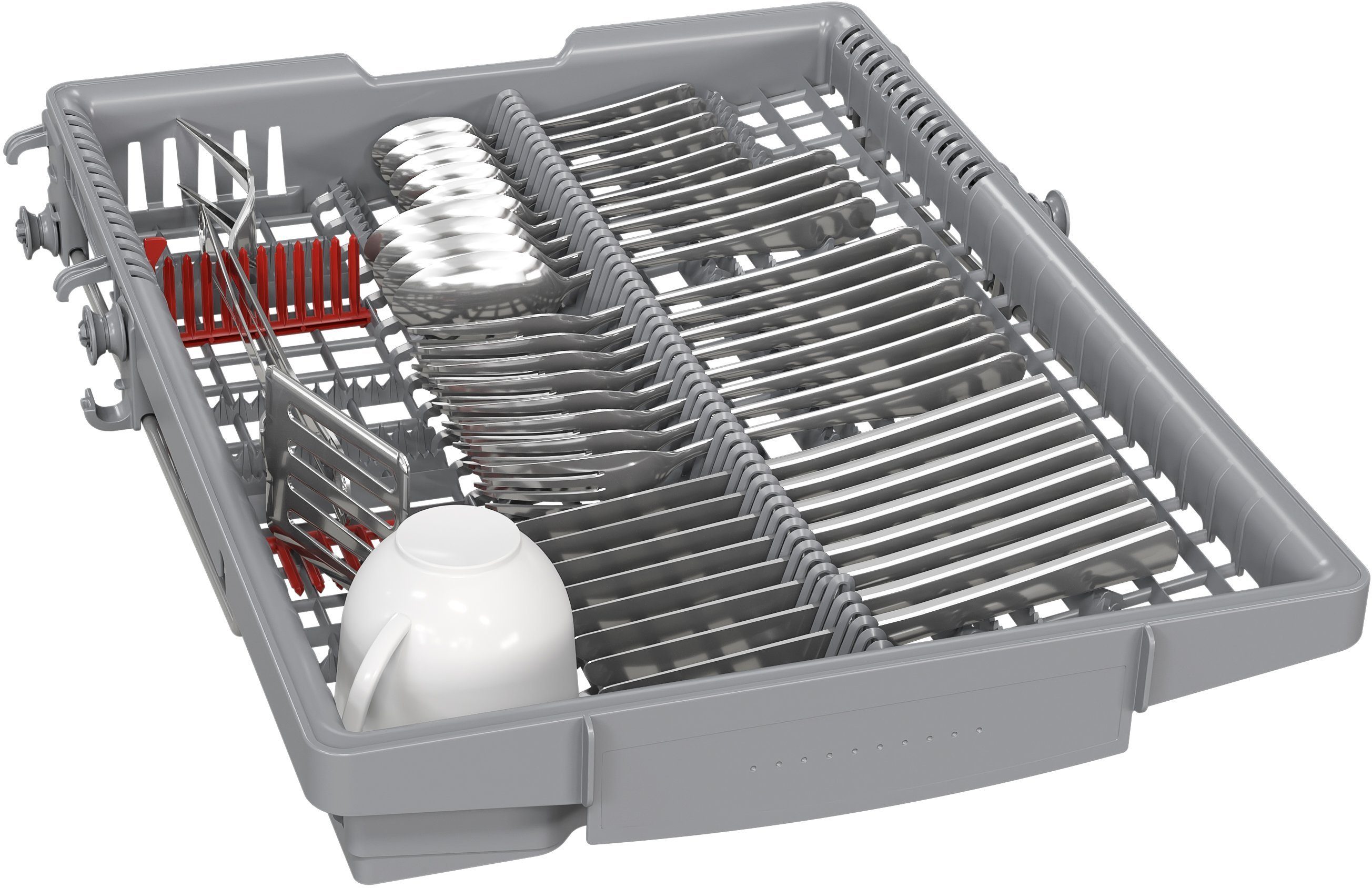 BOSCH Standgeschirrspüler Serie 2 SPS2HMI42E, 10 Maßgedecke, Mit 3-fach Rack Matic & 2 Sprüharmen im Oberkorb