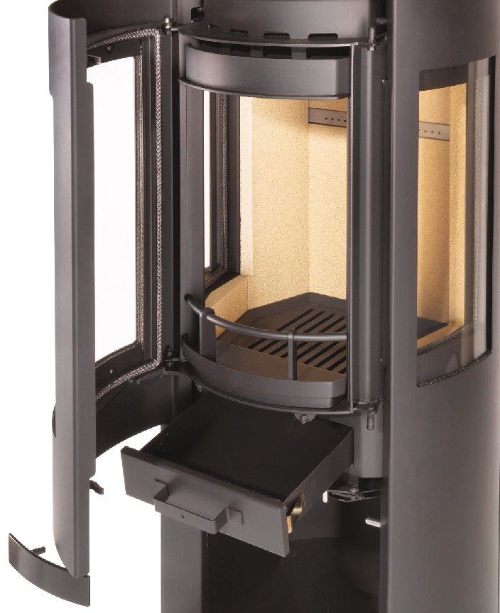 Color Emajl Kaminofen Heathus Glasgow 3 Glas, 6,4 kW, Zeitbrand, Holzfach, günstig online kaufen