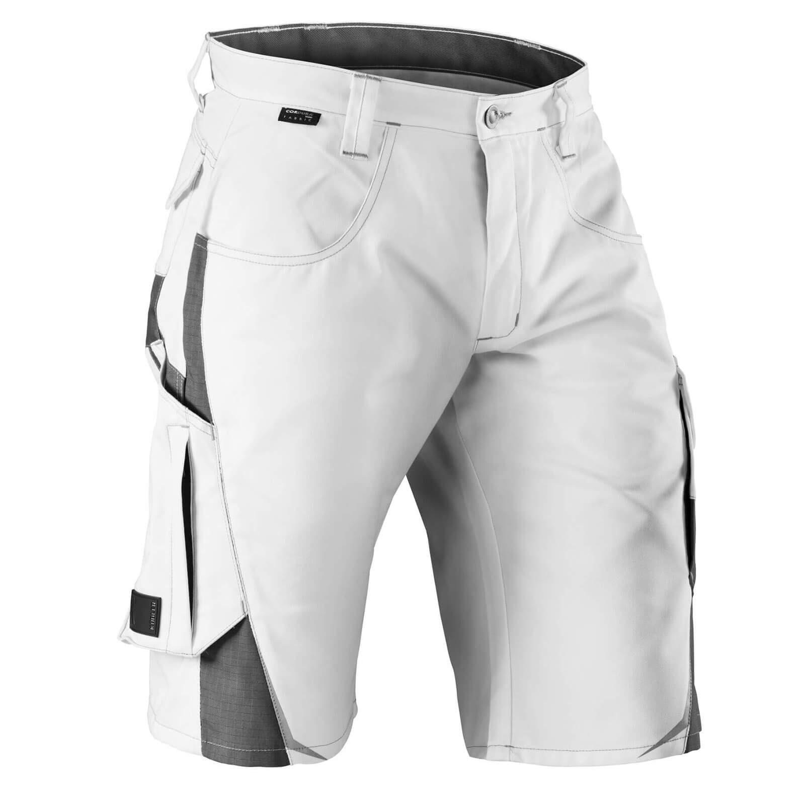 Kübler Pullover & Shorts Kübler Pulsschlag weiß/anthrazit