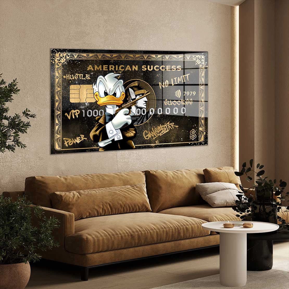 Artedinoi Acrylglasbild Pop Art Kunst Duck günstig online kaufen