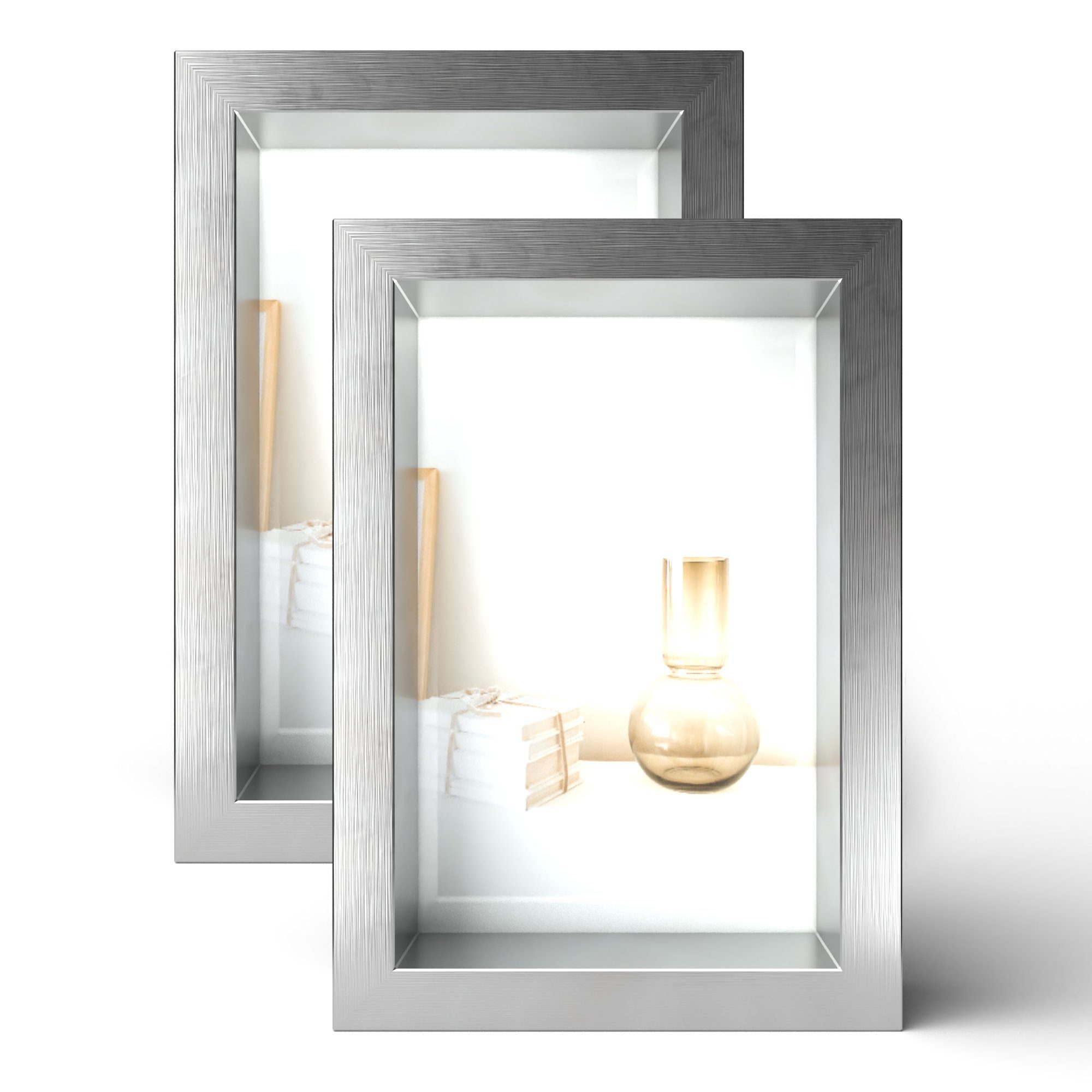 Wackadoo Living Bilderrahmen APART, (Set, 2 St), 2er Set, Metallic günstig online kaufen