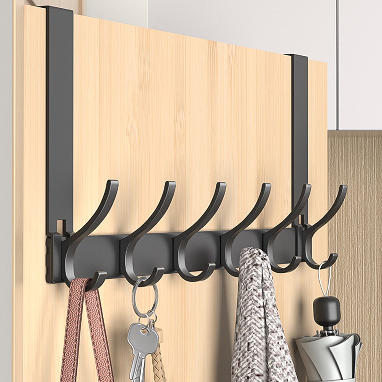 MODFU Türhaken Türgarderobe Türhakenleiste Tür Kleiderhaken günstig online kaufen