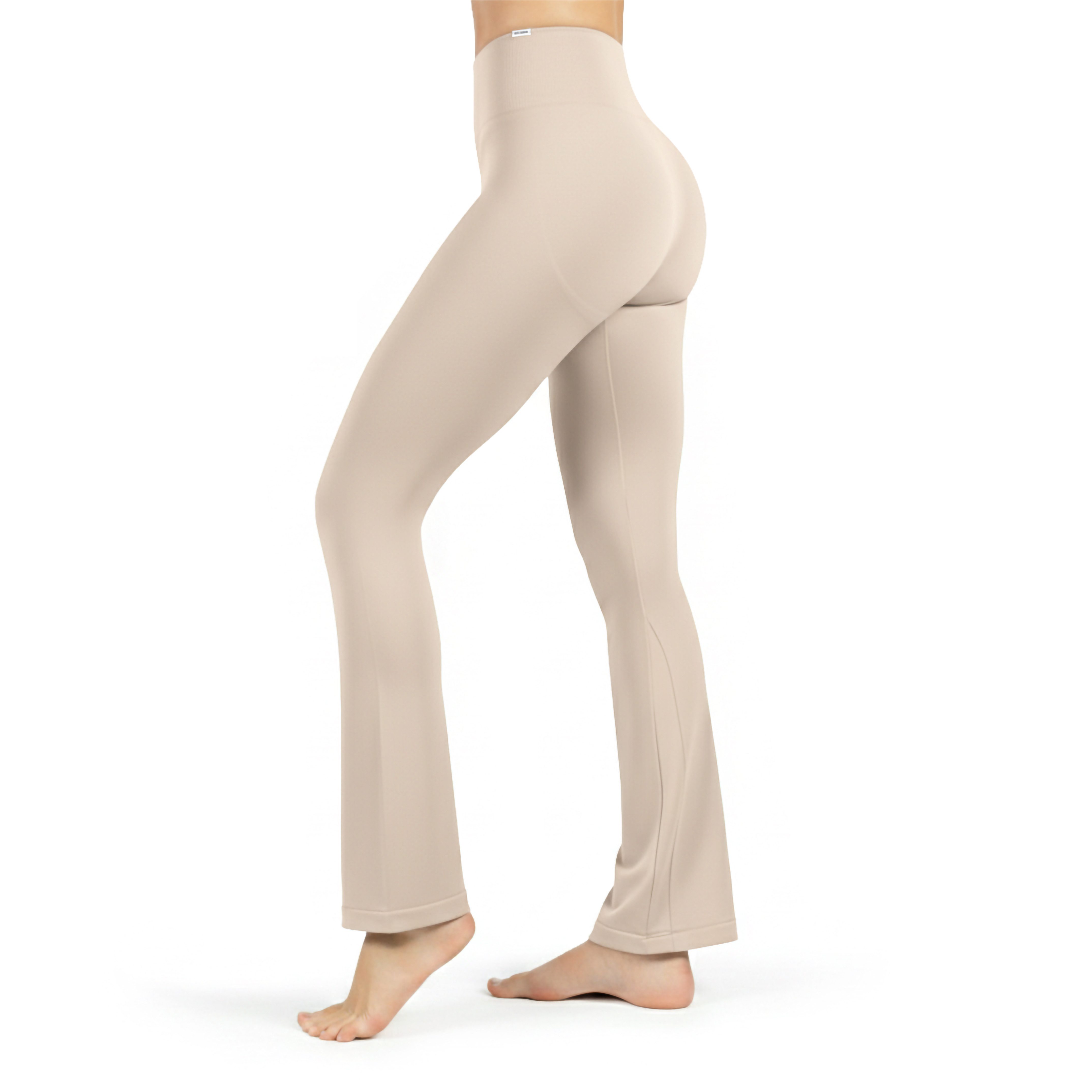 Smilodox Schlaghose Schlagleggings Oriana, High Waist, Sportleggings für Gym & Alltag Ausgestelltem Bein Schlaghose maximale Bewegungsfreiheit Sport Alltag