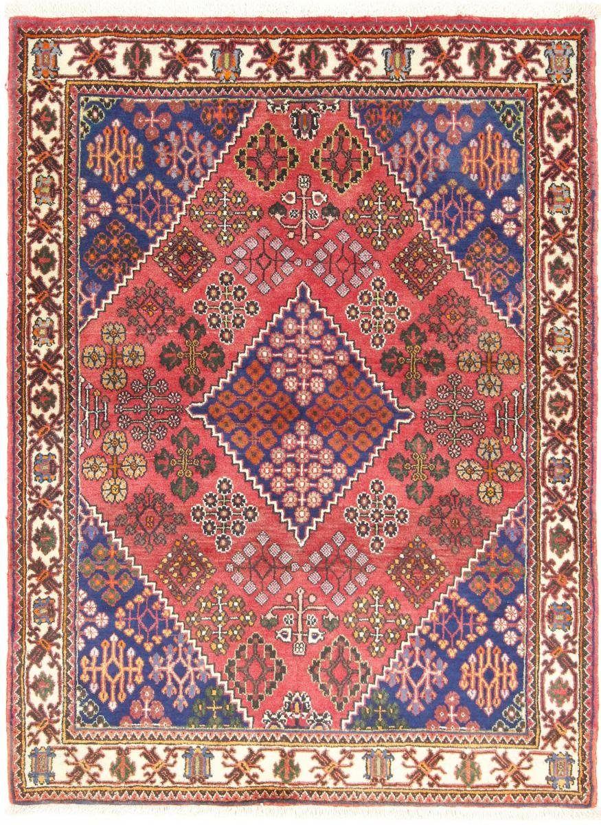Orientteppich Meymeh 116x156 Handgeknüpfter Orientteppich / Perserteppich, Nain Trading, rechteckig, Höhe: 12 mm