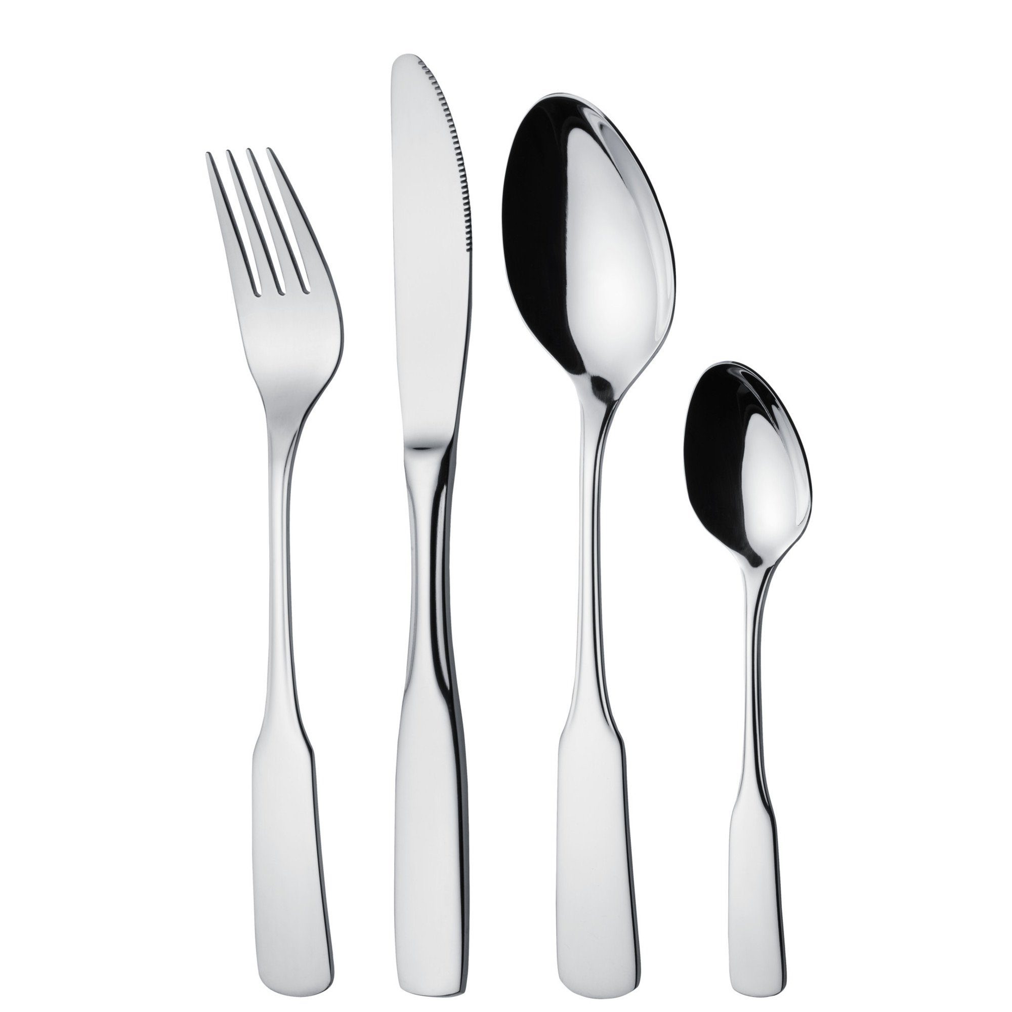 GRÄWE Besteck-Set Tafelbesteck 24-tlg. für 6 Personen, Edelstahl 18/10