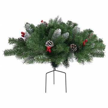 vidaXL Künstlicher Weihnachtsbaum Künstlicher Weihnachtsbaum Grün 40 cm PVC