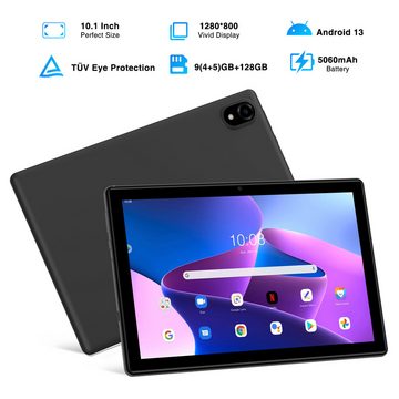DOOGEE U10 Tablet (10", 4 GB, 10.1" IPS HD, 4GB+128GB, Android 13.0, Widevine L1)