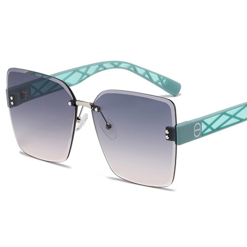Housruse Sonnenbrille Damen-Sonnenbrille mit Farbverlauf, zweifarbig, Nylon- Sonnenbrille (1-St)