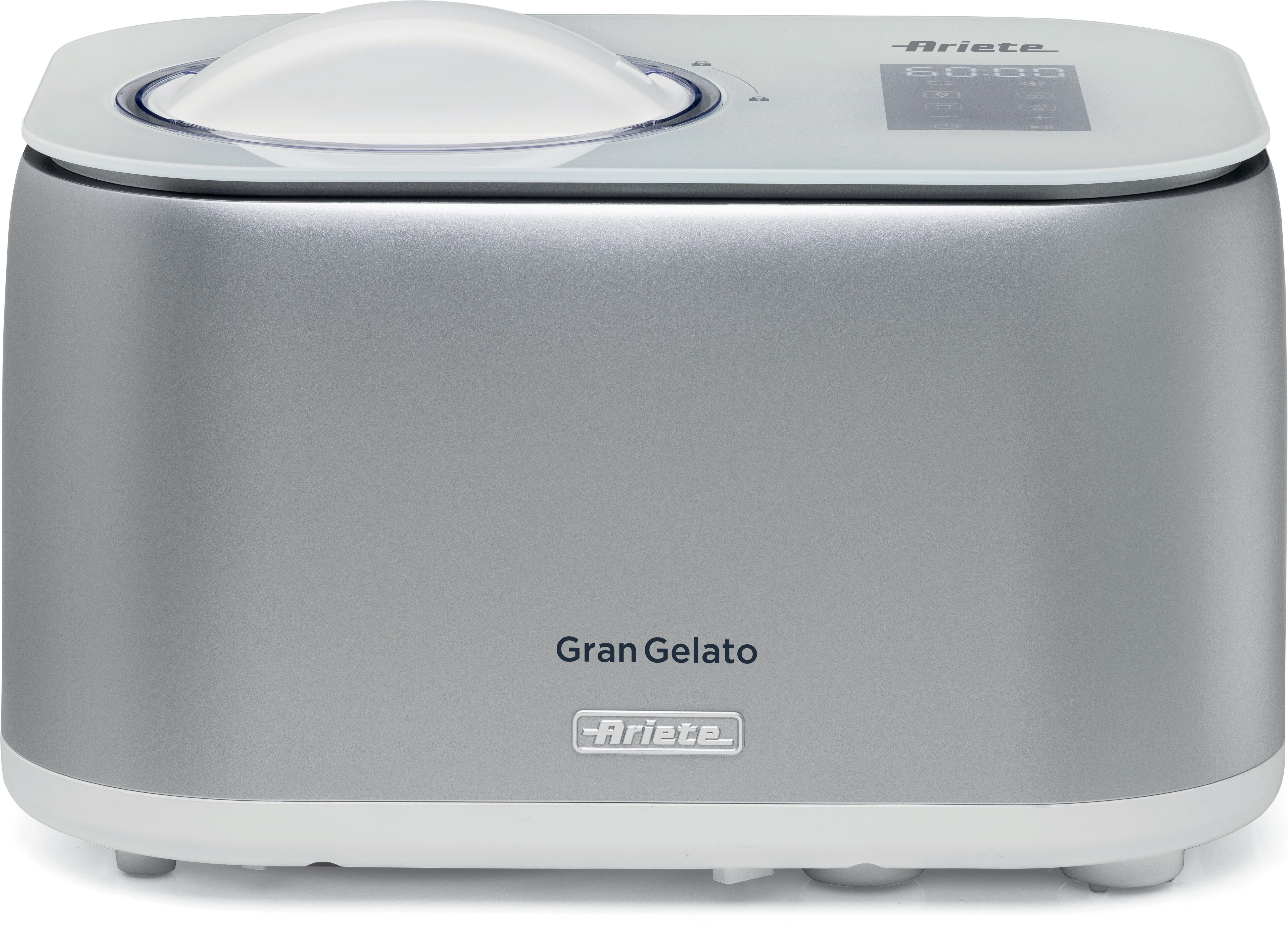Ariete Eismaschine Gran Gelato, 1 l, 100 W, Die integrierte Nachkühlfunktion Hält dein Eis bis zu 1 Stunde kühl.