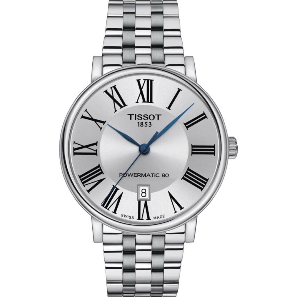 Tissot Luxusuhr Herrenuhr CARSON POWERMATIC 80 (40 mm)