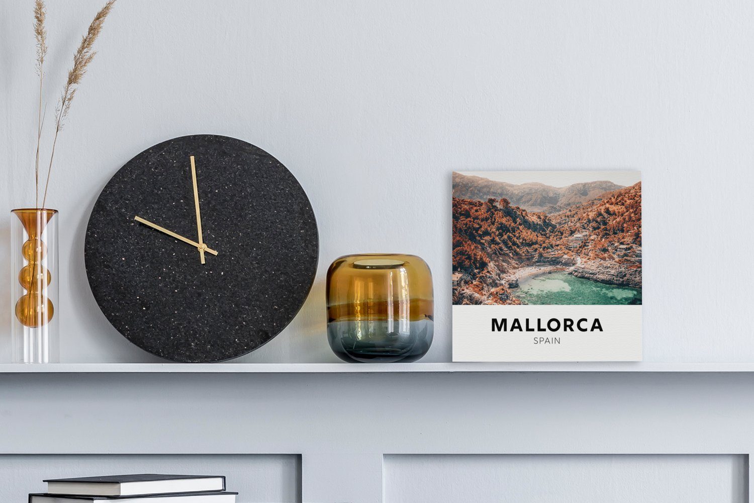 Spanien Leinwandbild OneMillionCanvasses® Schlafzimmer Mallorca Wohnzimmer - für Natur, St), (1 Leinwand - Bilder