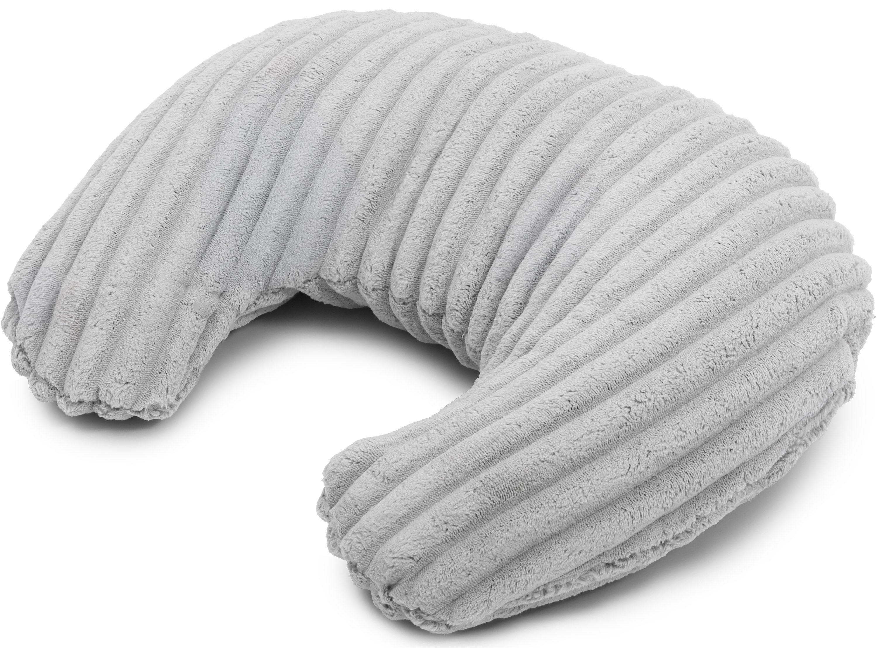 Amilian Stillkissen Schwangerschaftskissen Stillhörnchen mit Bezug, Pregnancy Pillow, Stillkissen klein - Lagerungskissen Erwachsene, Stillmond - Lagerungskissen für Mütter und Babys