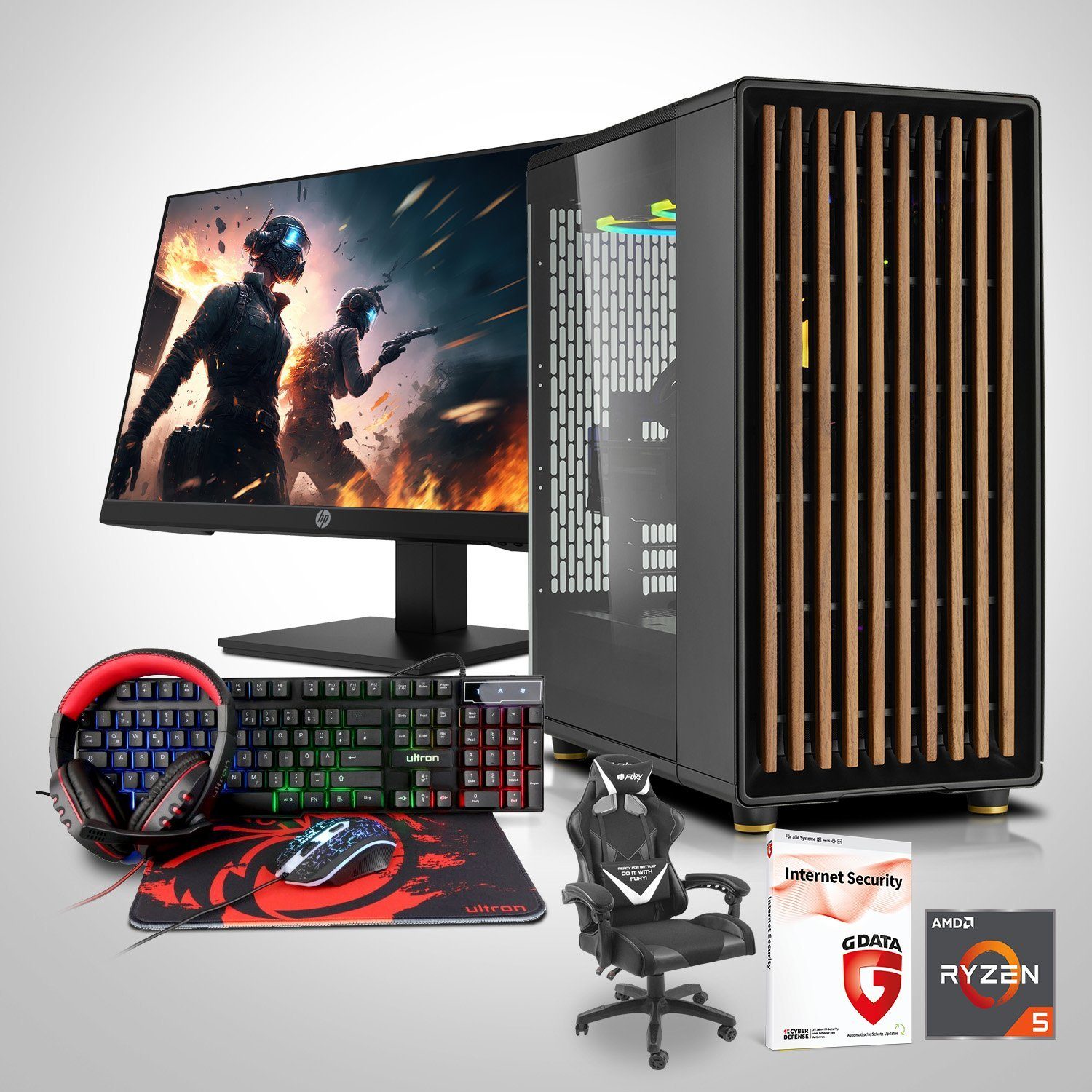 Megaport PC Gamer • AMD Ryzen 5 5600G 6X 3,90GHz • AMD Radeon Vega