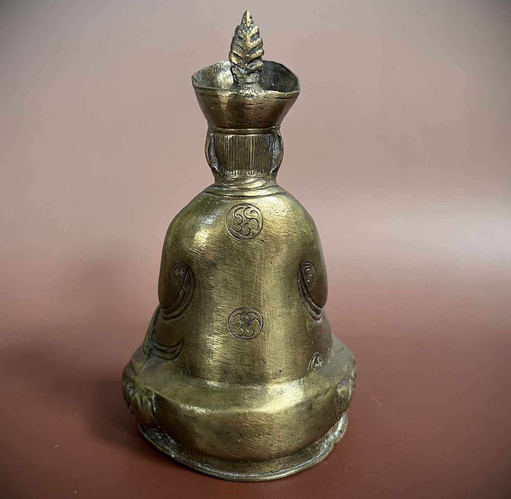 LifeStyle Asien Namgyel alte Buddhafigur Messing Ngawang Figur Shabdrung