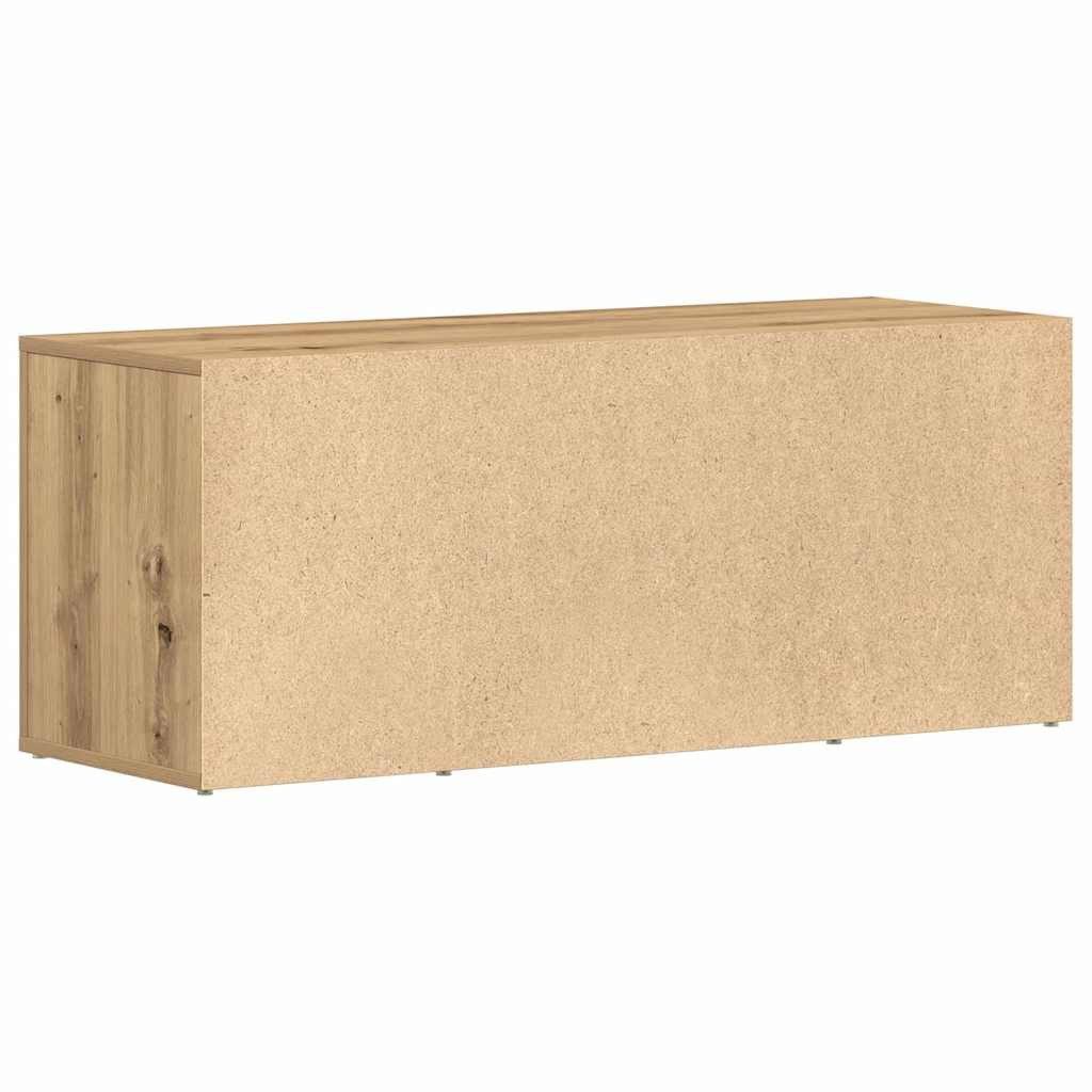 vidaXL TV-Schrank TV-Schränk Artisan-Eiche 100 x 35 x 40 cm Holzwerkstoff (1-St)