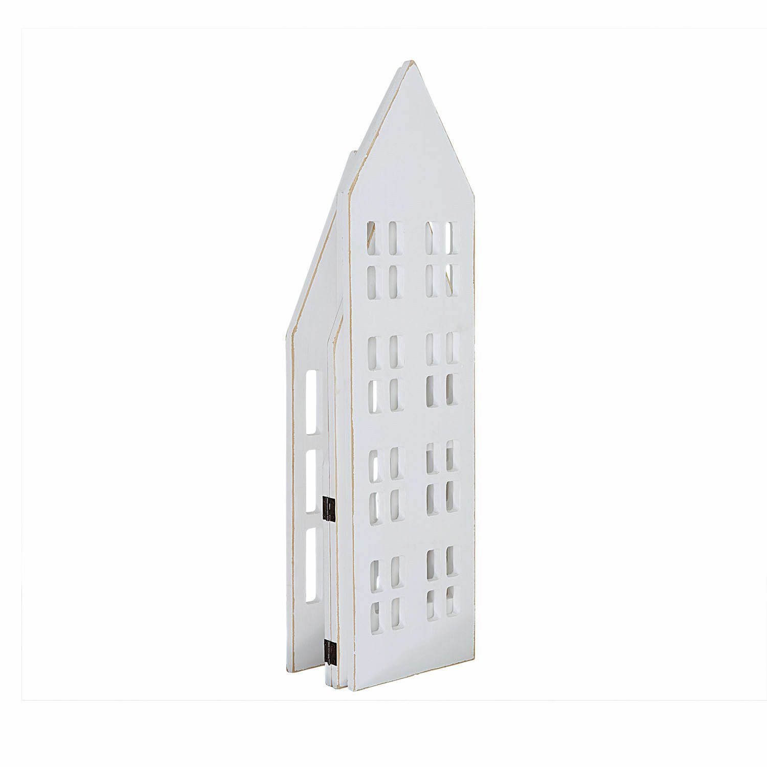 Mirabeau Weihnachtsfigur Deko-Shutter Cottages weiß (kein Set, kein Set) günstig online kaufen