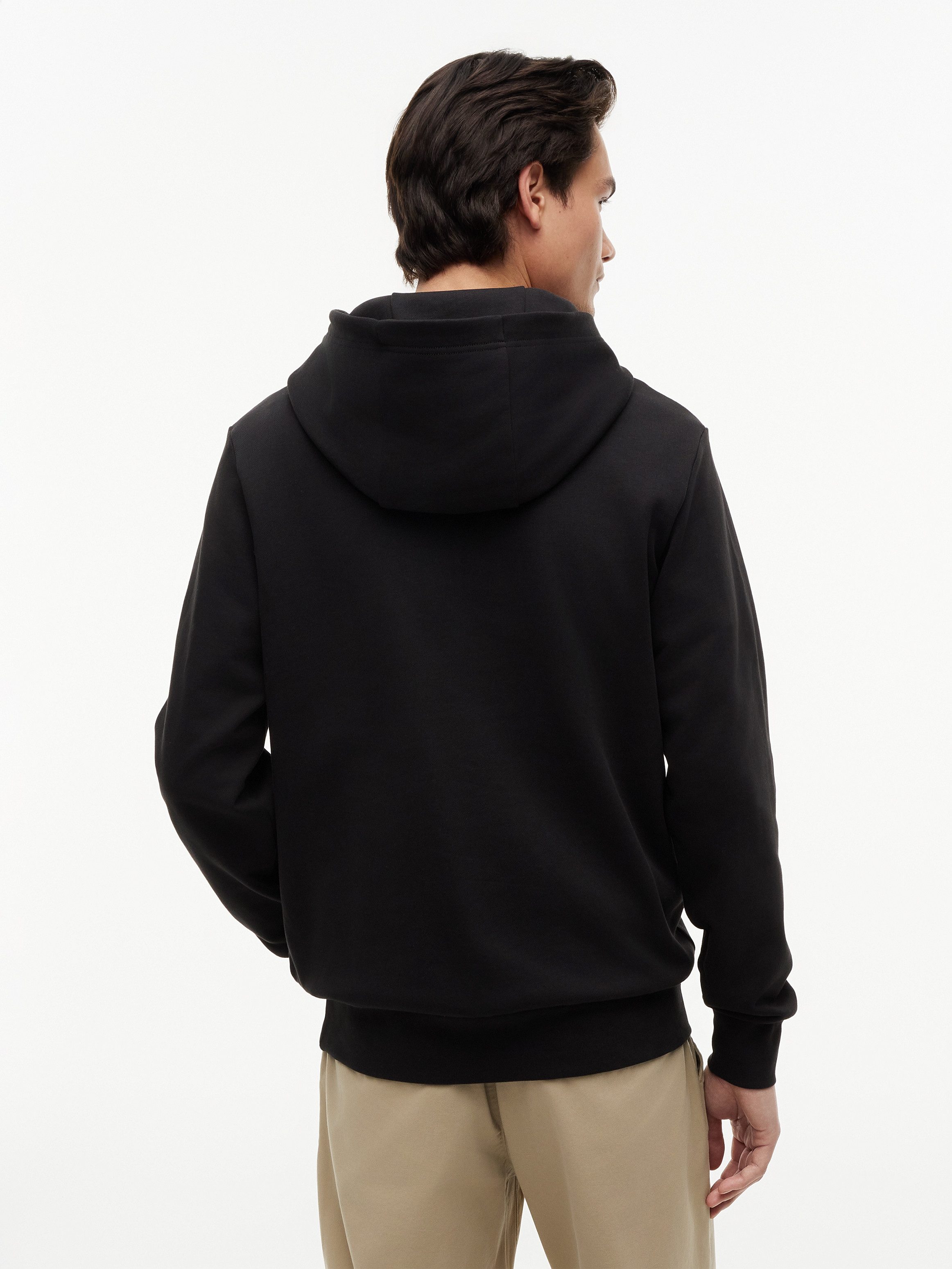 Tommy Hilfiger Hoodie SCRIPT FLAG HOODIE mit Flag-Grafik und Tunnelzug