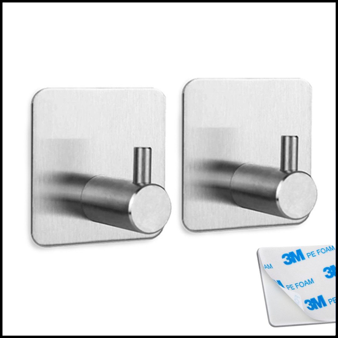 LIVINA HOME Handtuchhaken Haken selbstklebend Bad und Küche, Handtuchhalter günstig online kaufen