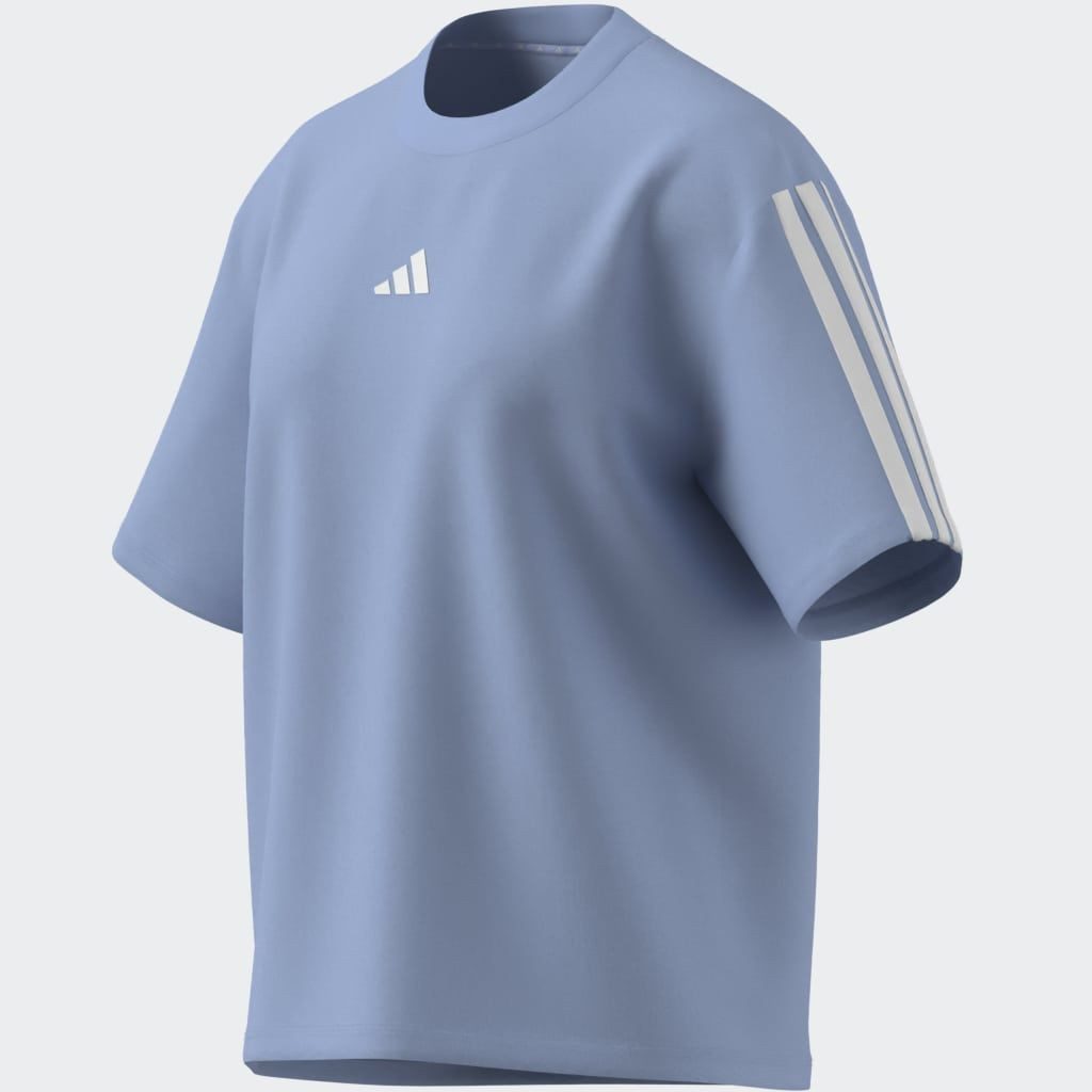 adidas Sportswear T-Shirt W 3S SJ BF T Kurzarmdesign, mit Rundhalsausschnitt, gerader Abschluss