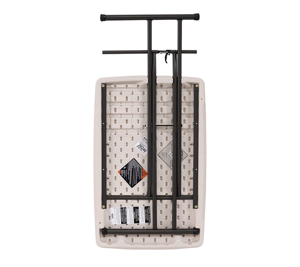 Lifetime Campingtisch (1-St), Traglast 45KG, 4 Tischhöhen (53-71cm), LxBxH 49x76x53cm
