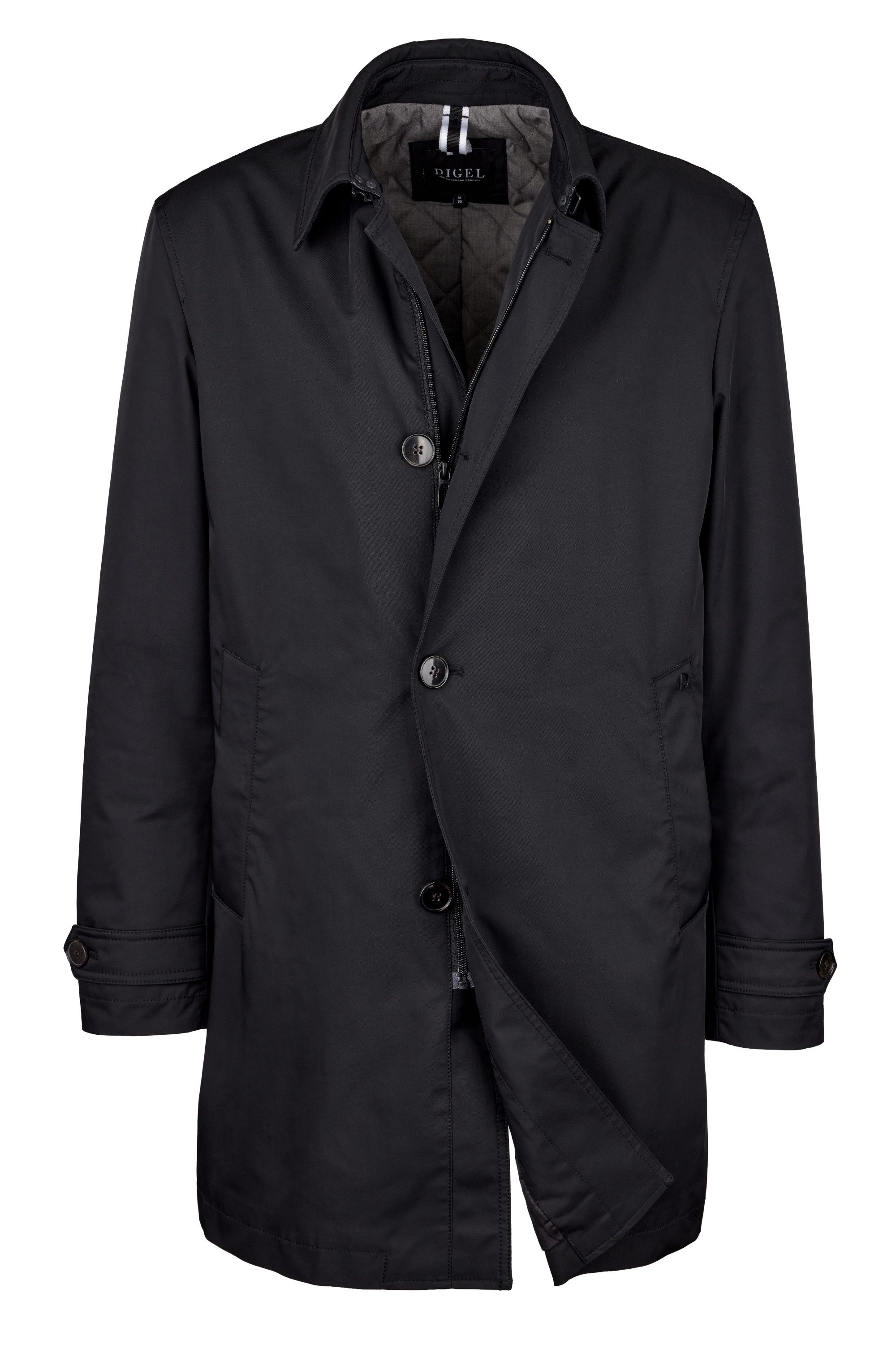 Digel Langmantel Darrell (1-tlg) Vorderteil mit Reißverschluss, wasserabwei günstig online kaufen