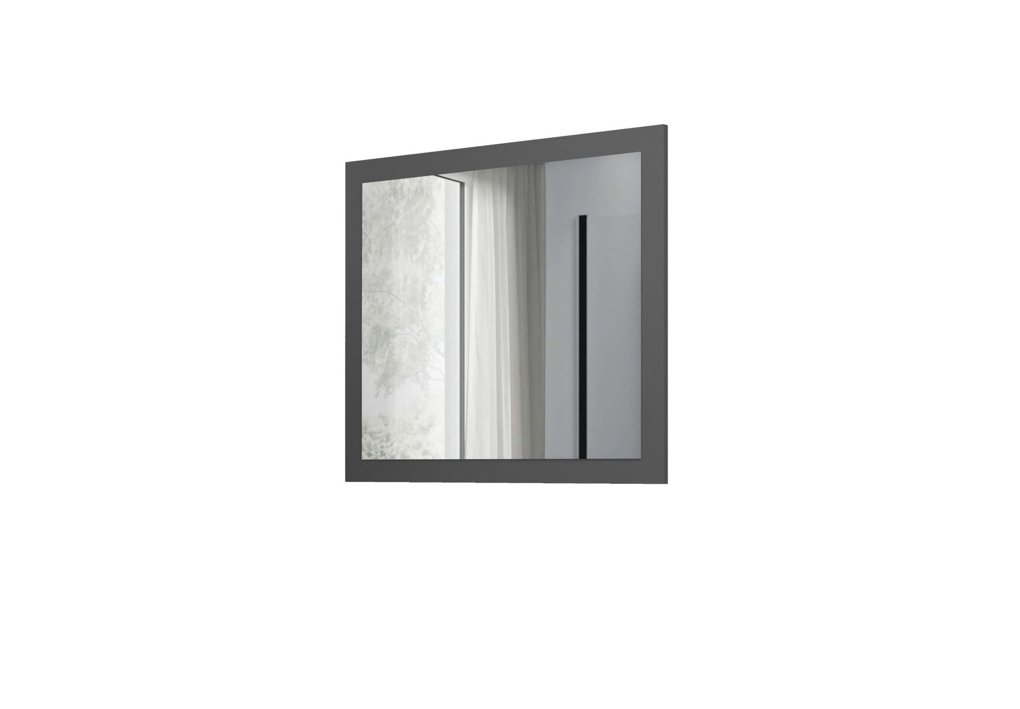 welltime Badspiegel Garda, Waschbeckenunterschrank,Breite 80 cm,Waschtisch (1-St), Breite 80 cm- Passend zur Serie Garda