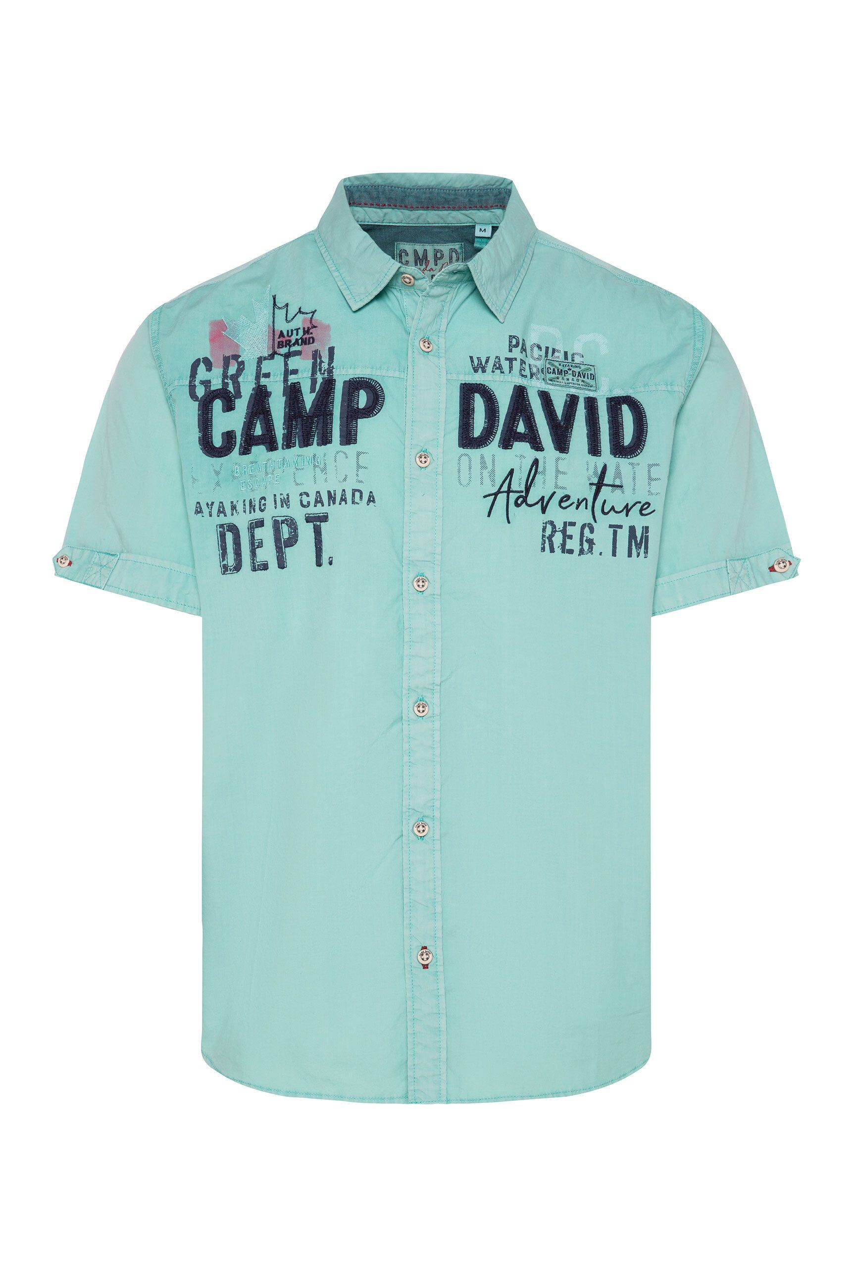 CAMP DAVID Kurzarmhemd, aus Baumwolle günstig online kaufen