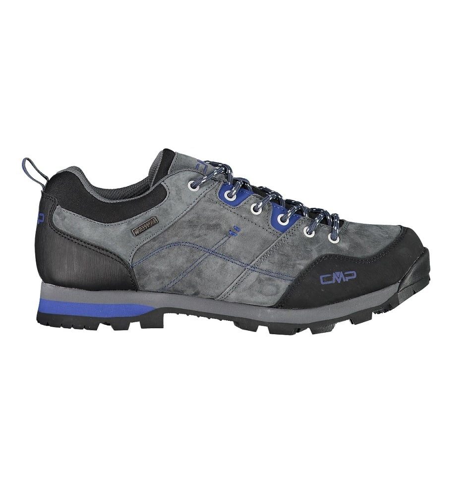Alcor Low WP (Trekking/Travel/wasserdicht) grau/blau Herren Wanderschuh