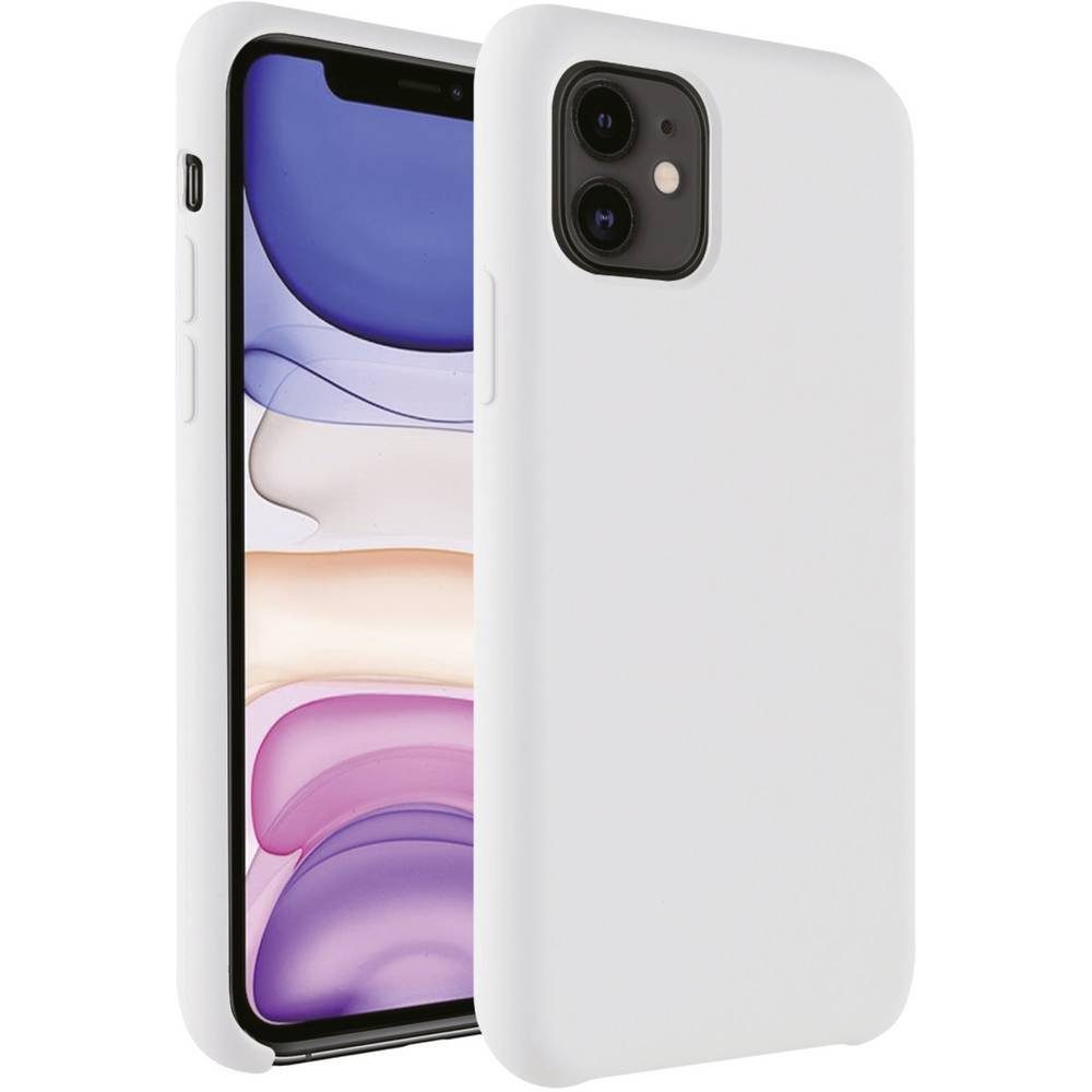 Vivanco Handyhülle Hype Cover, Schutzhülle für iPhone 11, Induktives Laden, Stoßfest