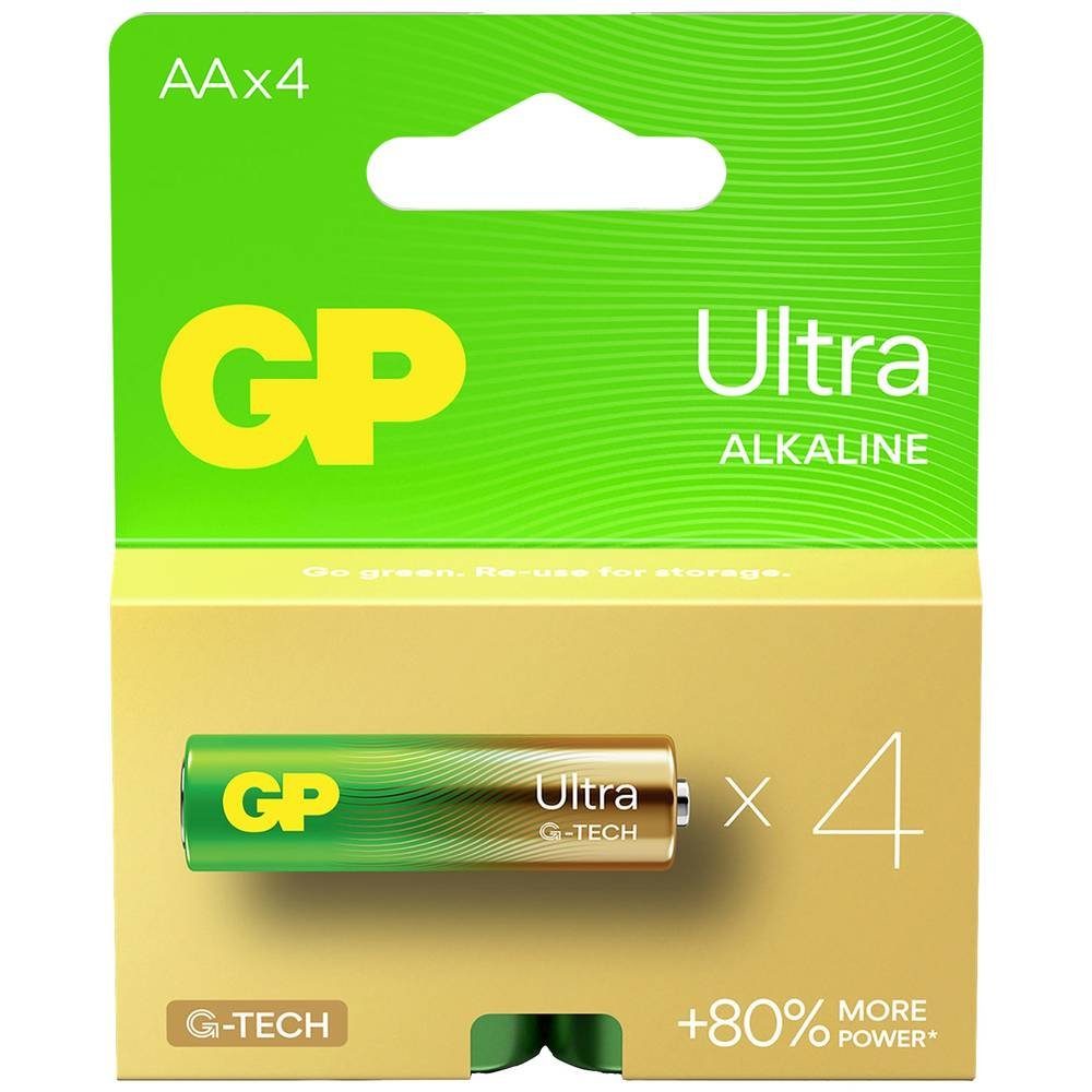 Mignon, Longlife, AA Akku Alkaline Batteries Ultra GP GP Batterien