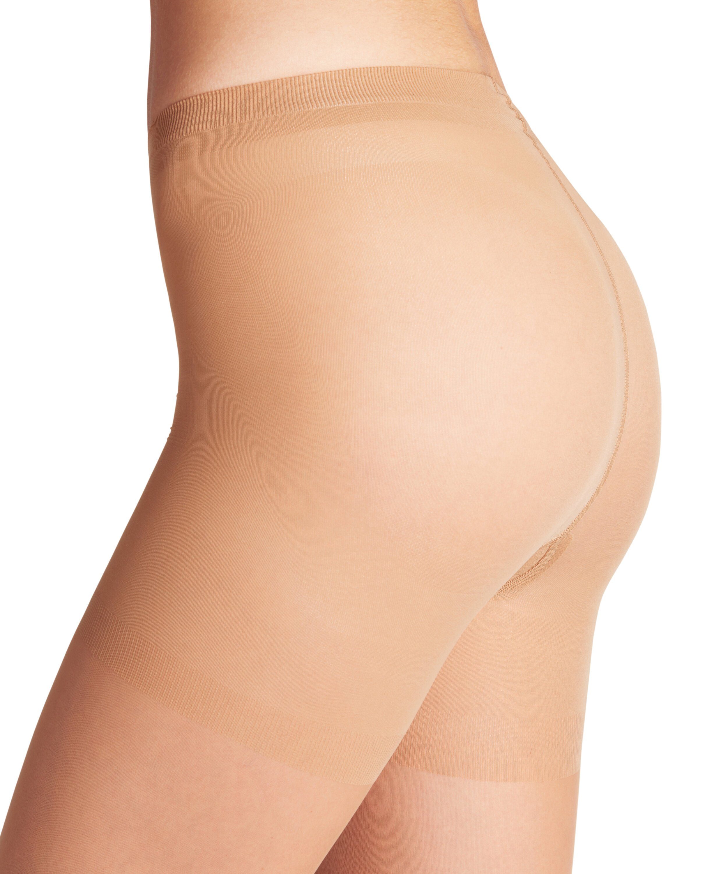 Panty Bauch formt powder Oberschenkel (1 Po, Shaping Feinstrumpfhose und FALKE 20 DEN (4069) St)