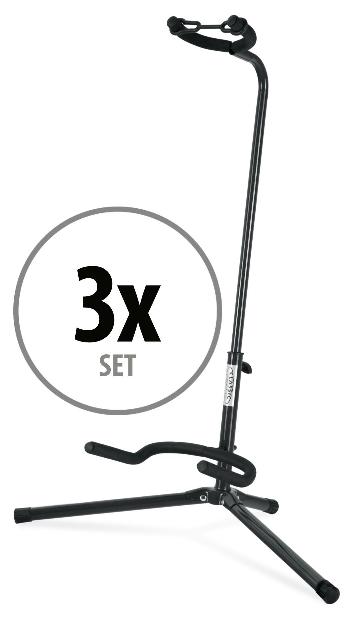 Gitarrenständer Universal Gitarrenstativ für Konzertgitarre, Westerngitarre, E-Gitarre