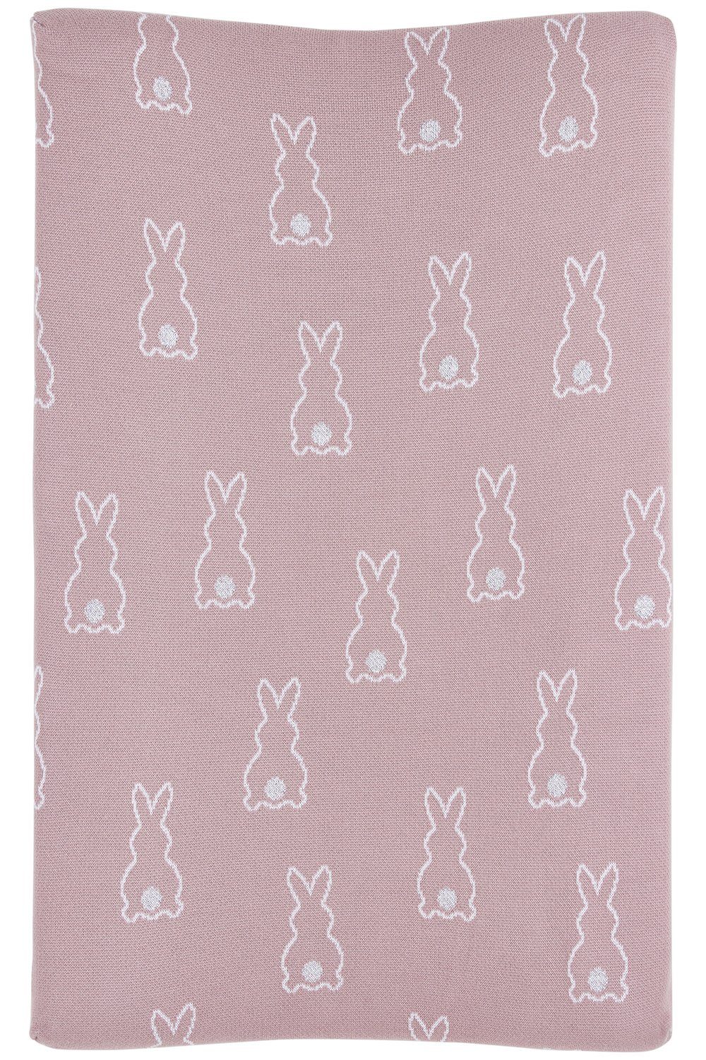 Meyco 50x70cm Baby Lilac Rabbit Wickelauflagenbezug (1-tlg),