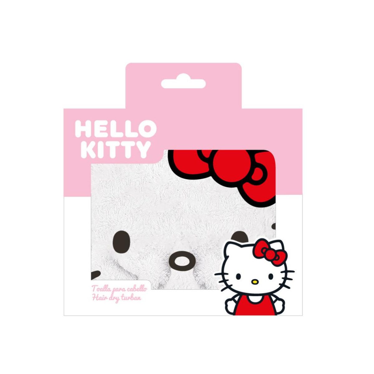 Cerda Handtuch Hello Kitty Haar Handtuch – Mikrofaser Turban, schnelltrockn günstig online kaufen