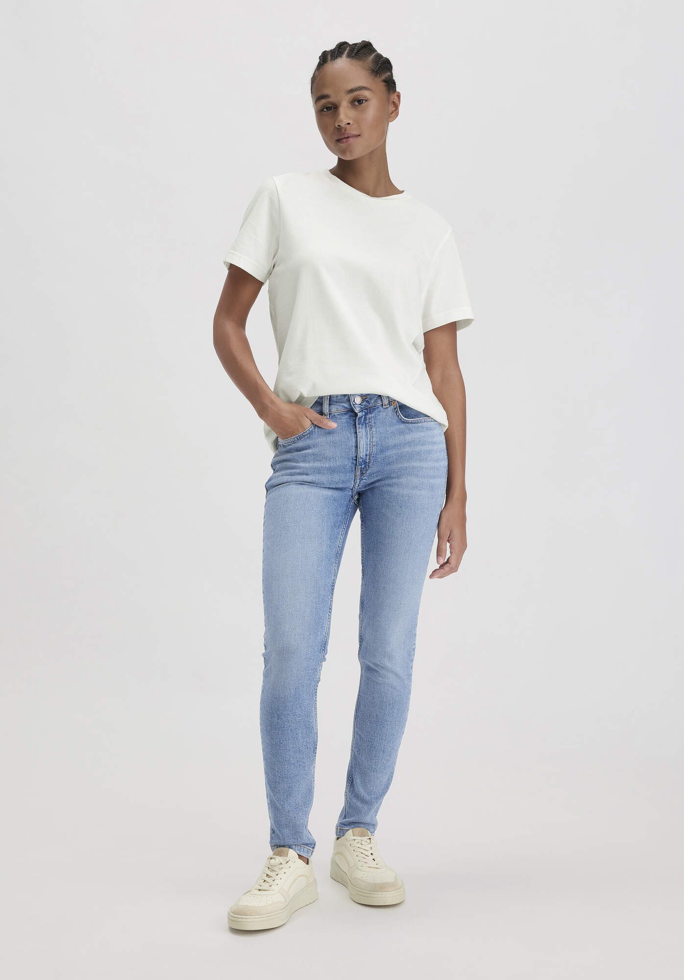 Hessnatur Bequeme Jeans aus Bio-Denim (1-tlg) günstig online kaufen