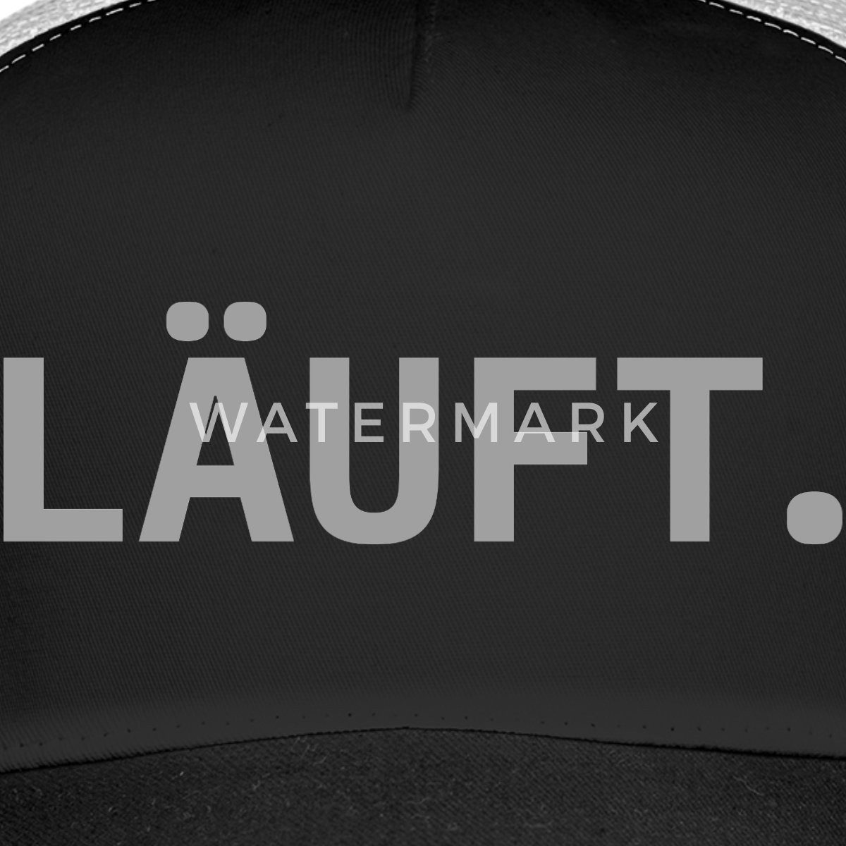 Spreadshirt Trucker Cap Stromberg Läuft Trucker Cap (1-St)