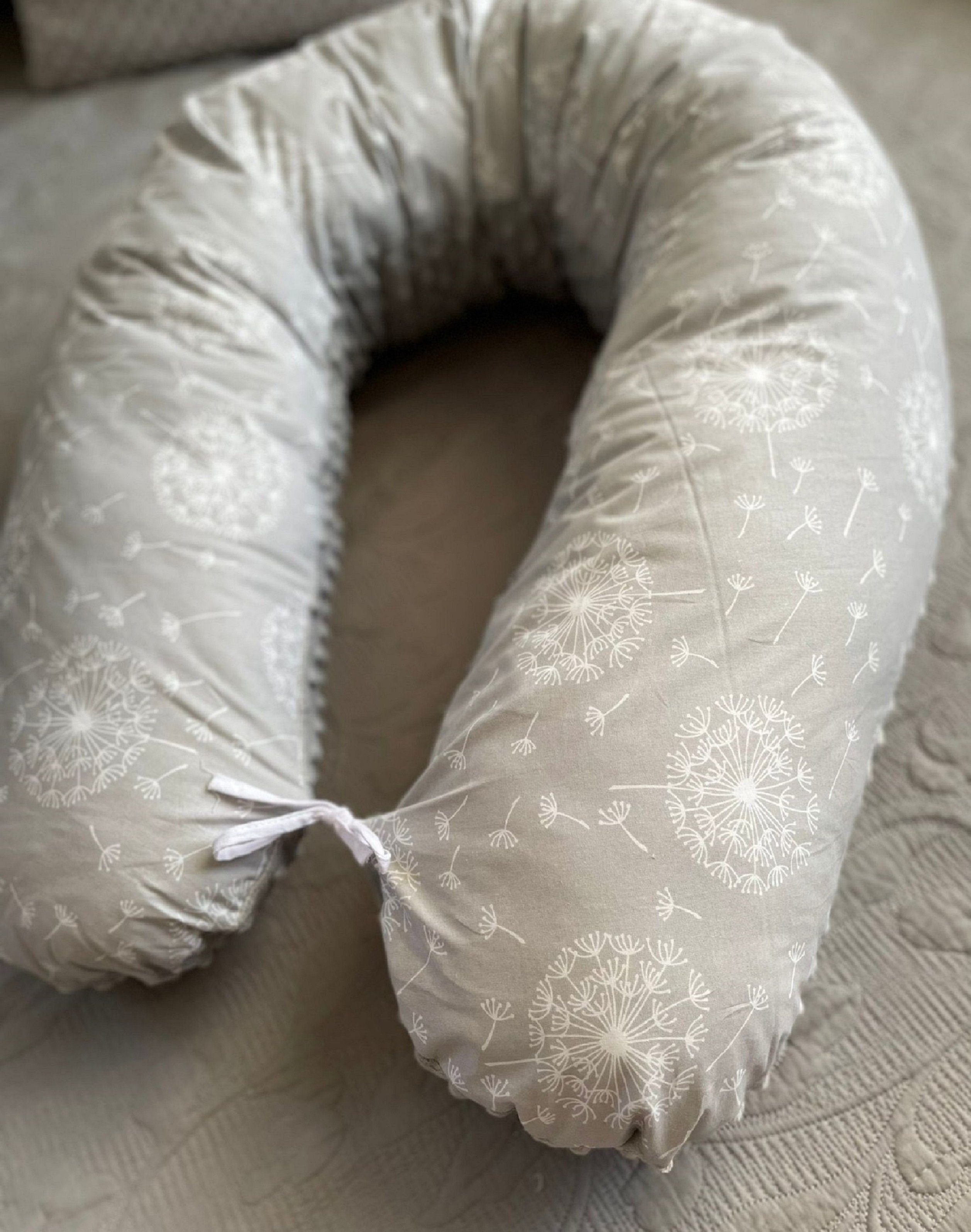 Loolay Stillkissen MINKY/ Baumwolle Seitenschläferkissen GRAU günstig online kaufen