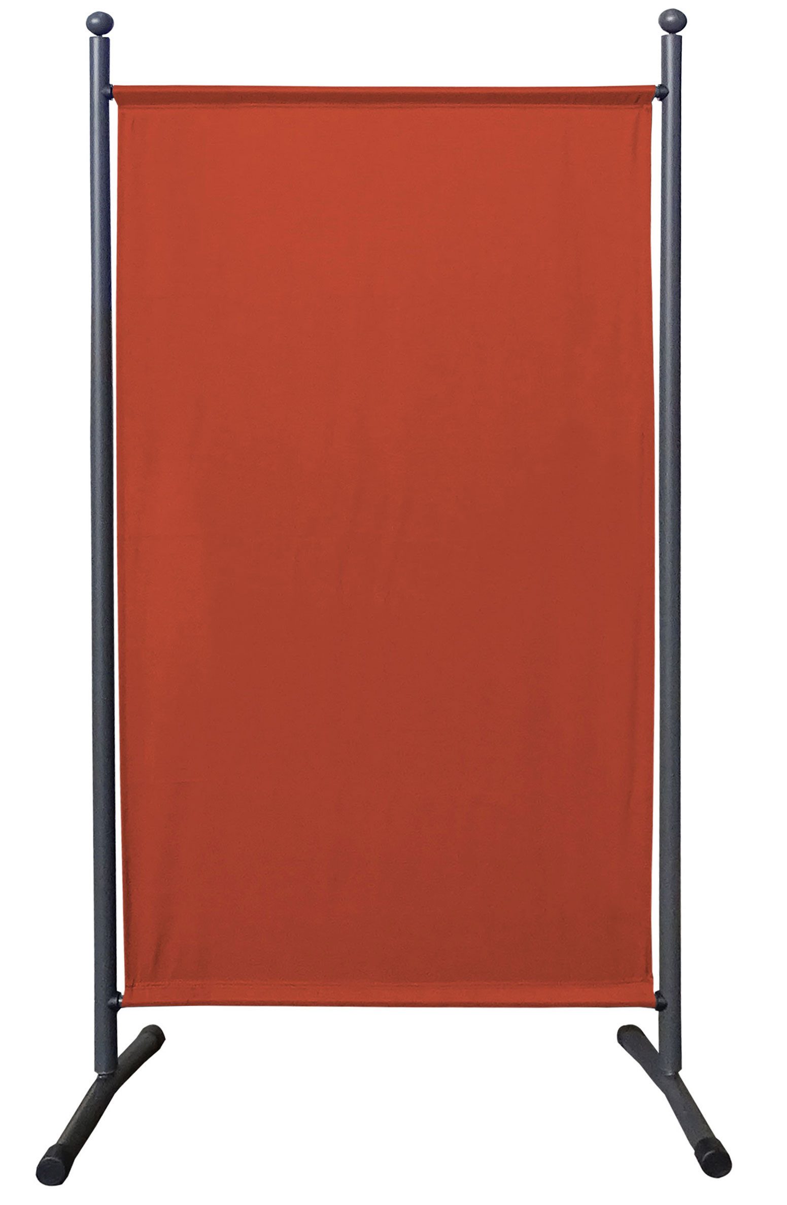 Quick Star Paravent Paravent 1tlg. 180x78cm Rotorange RAL 2001
