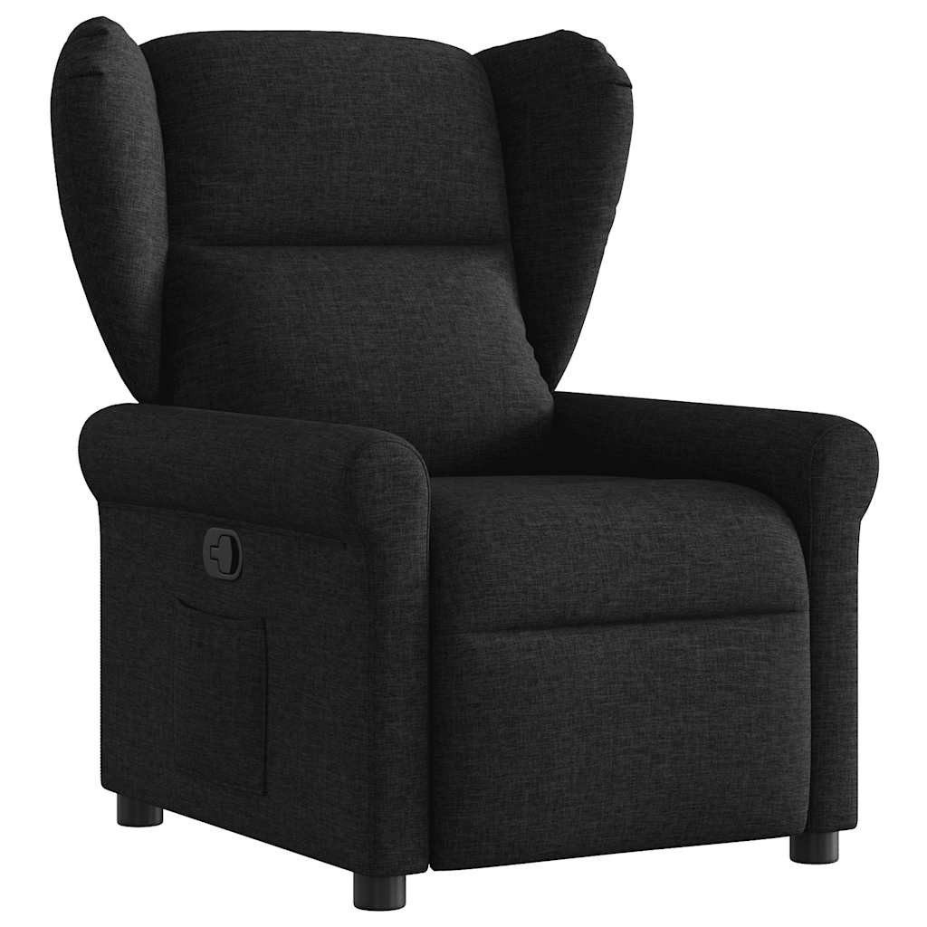 vidaXL Sessel Relaxsessel Schwarz Stoff (1-St) günstig online kaufen