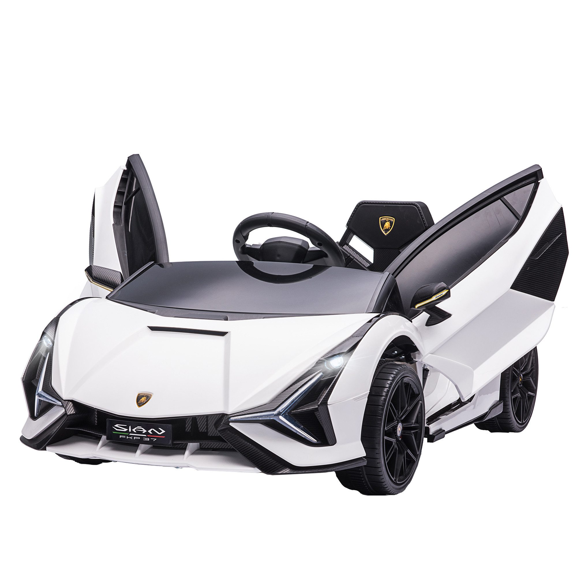 HOMCOM Elektro-Kinderauto Elektroauto, extra breiten Reifen, Musik(MP3/USB) günstig online kaufen