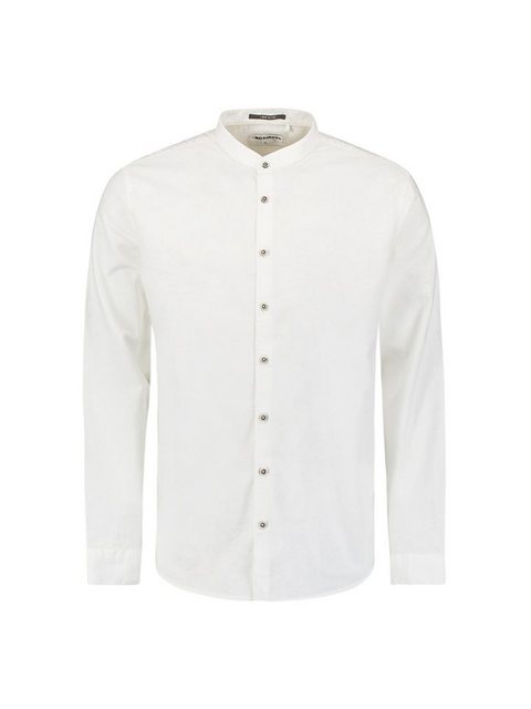 NO EXCESS Leinenhemd - sommerliches Langarmhemd – Shirt Granddad Solid With günstig online kaufen