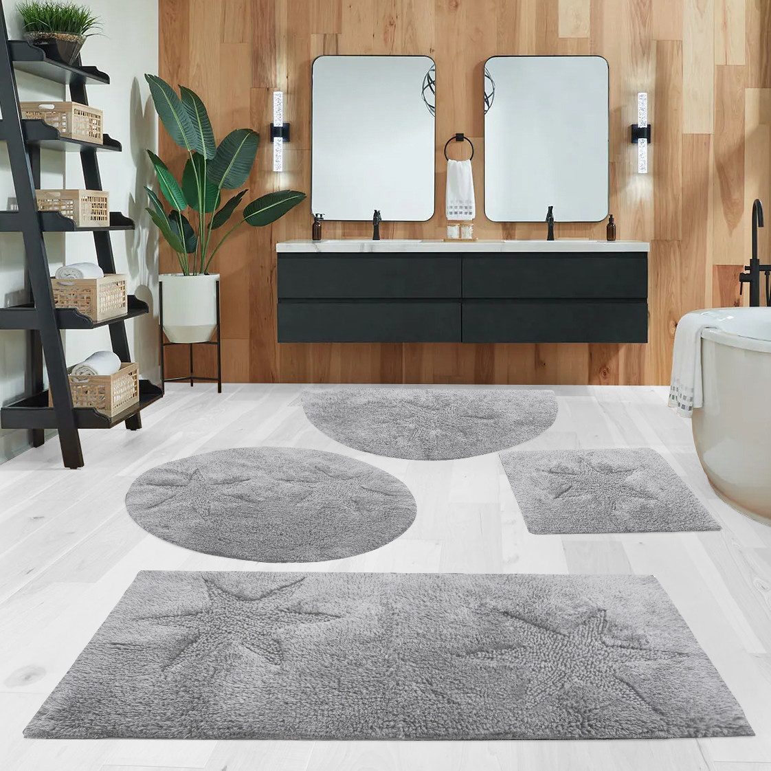 andas Badematte Marie, Höhe 13 mm, rutschhemmend beschichtet, fußbodenheizu günstig online kaufen