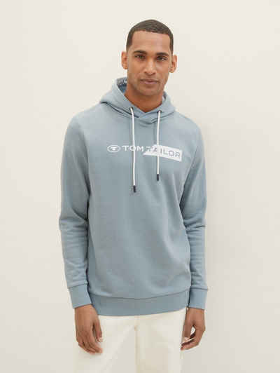 TOM TAILOR Hoodie Hoodie mit Logo Print